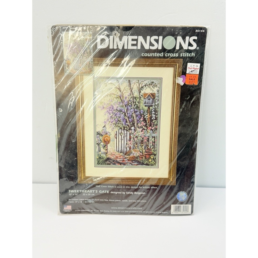 Dimensions "Sweetheart's Gate" Counted Cross Stitch Kit USA #35144
